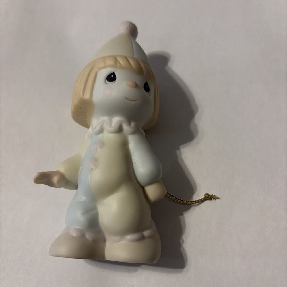 Precious Moments 1985 Birthday Train Clown Bless The Days Of Our Youth No Box